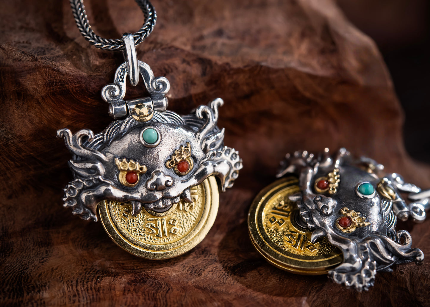 Buddha Trace Vajra Kilaya Pendant Buddha Trace