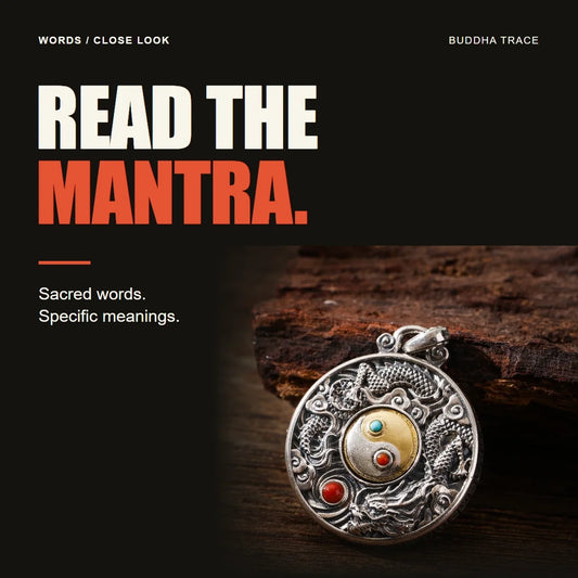 Buddhist Mantra Jewelry: Reading Inscriptions and Their Meaning editorial cover with original product photography