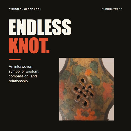 Endless Knot Meaning: Interconnection in Tibetan Buddhist Art editorial cover with The Metropolitan Museum of Art, 2001.391. Public Domain.