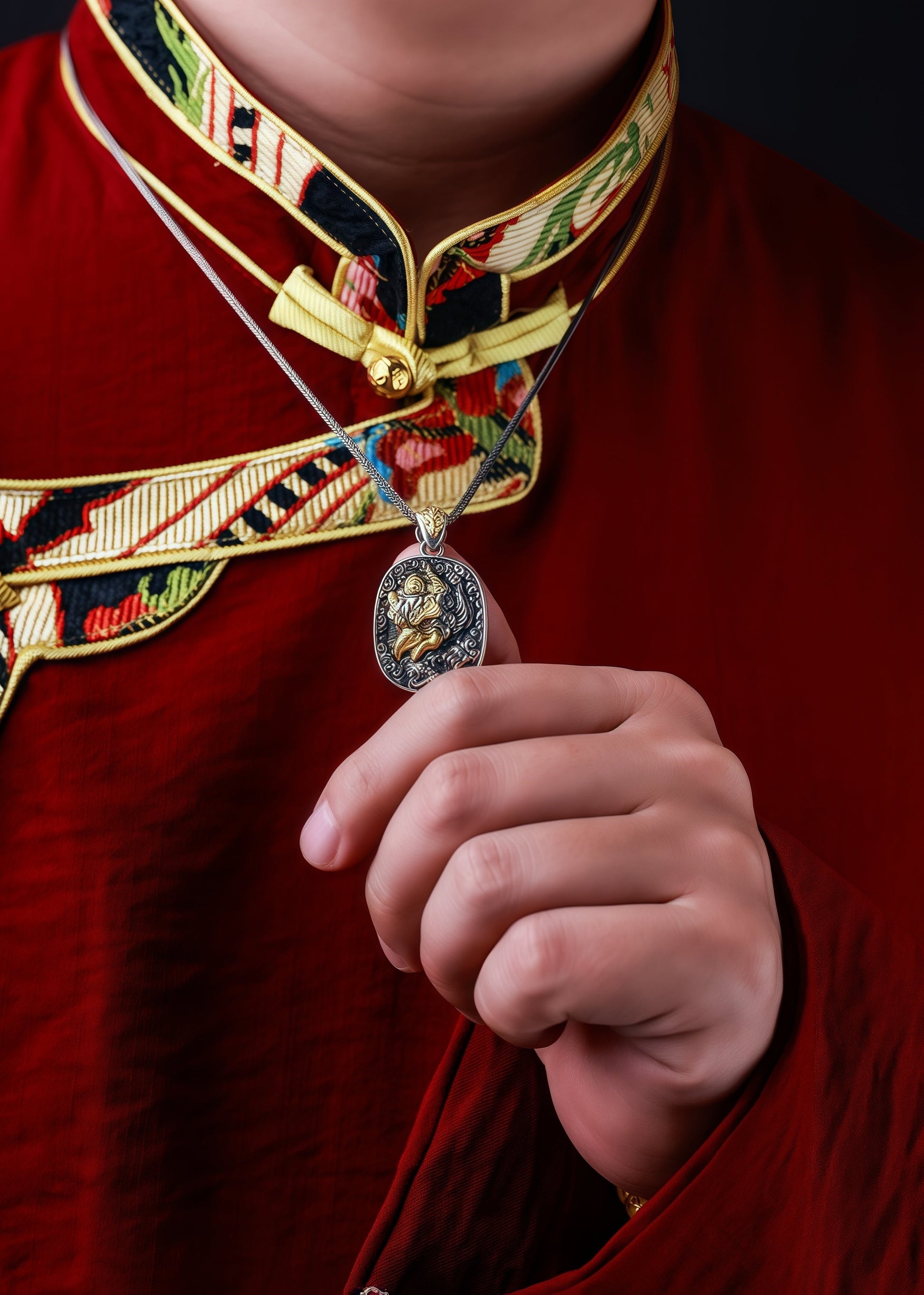 Budddha Trace roc pendant Buddha Trace