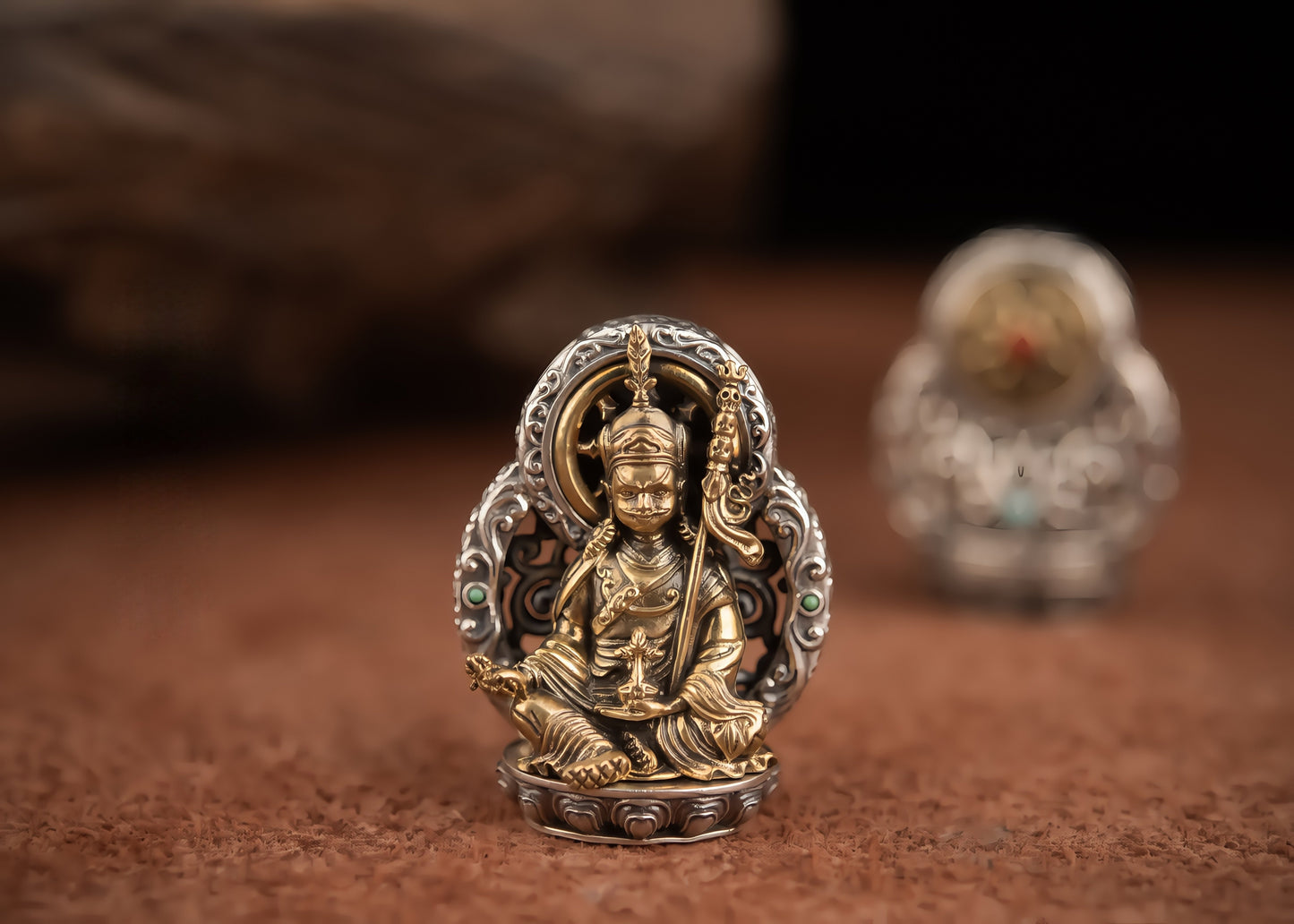 Buddha Trace padmasambhava pendant Buddha Trace