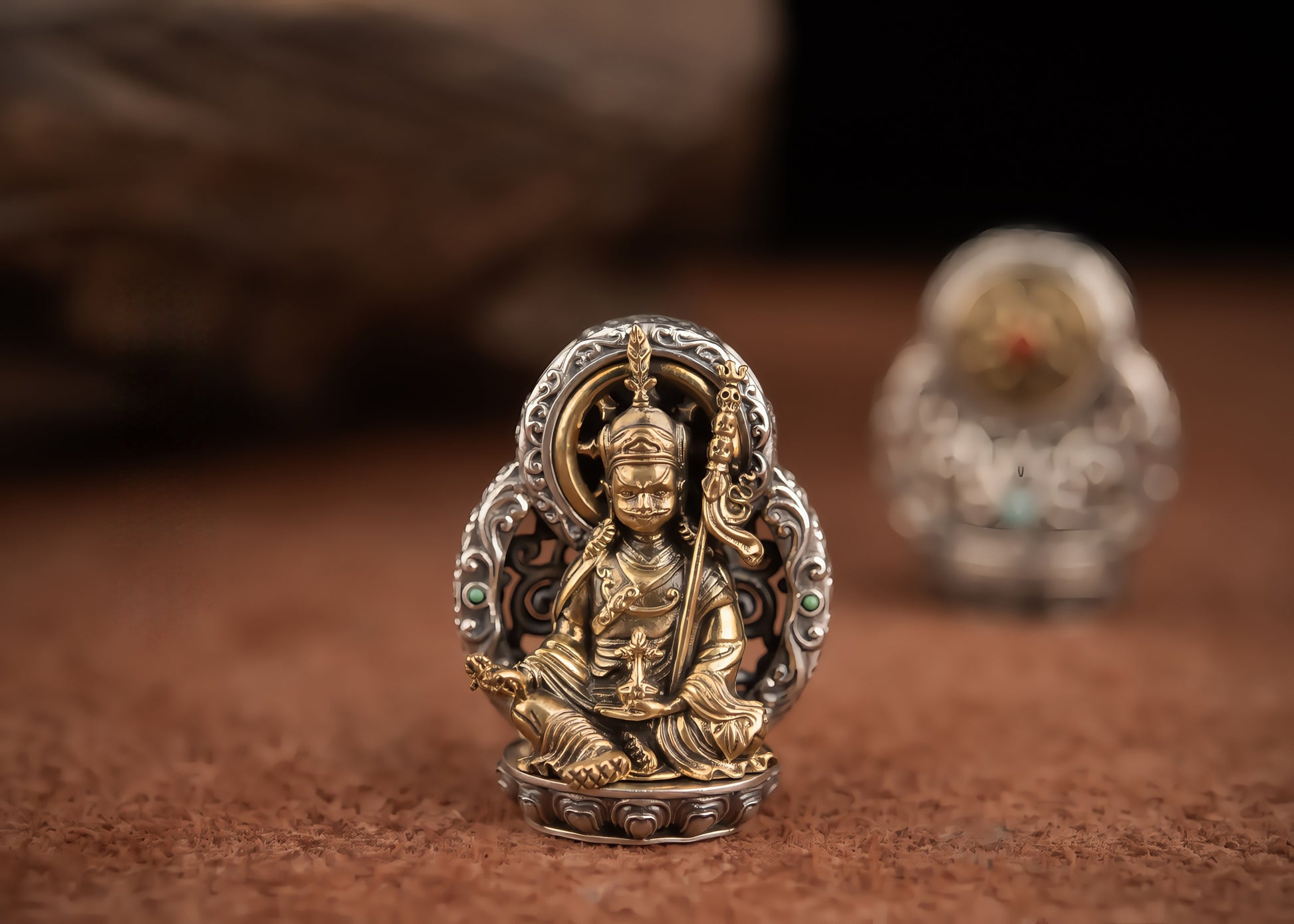 Buddha Trace padmasambhava pendant Buddha Trace