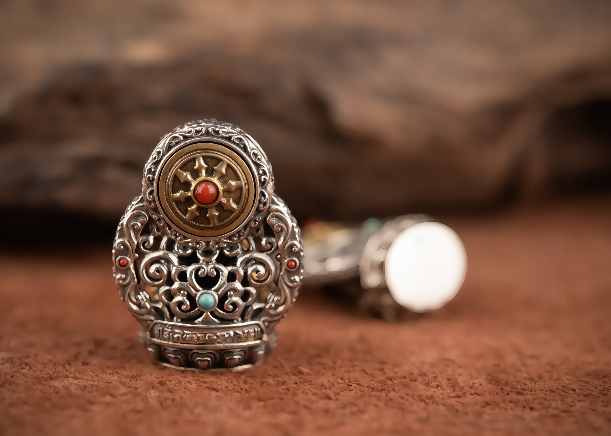 Buddha Trace padmasambhava pendant Buddha Trace