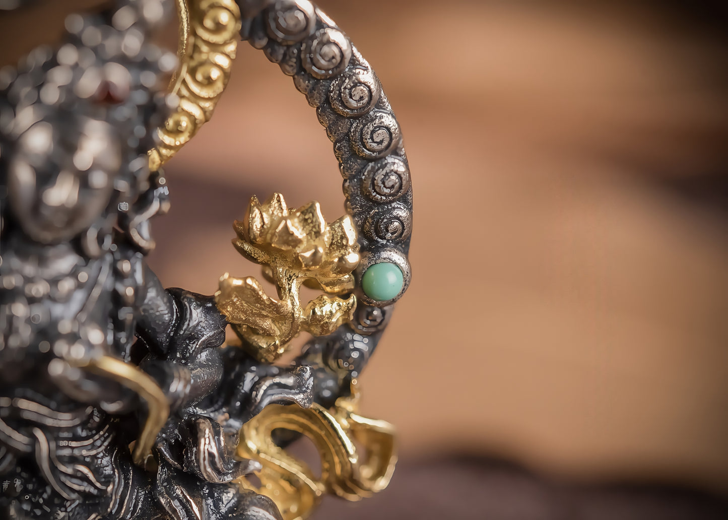 Buddha Trace Manjushri Bodhisattva Pendant Buddha Trace