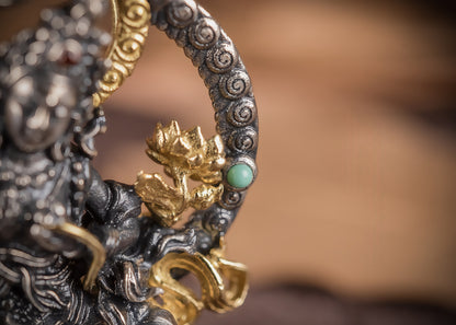 Buddha Trace Manjushri Bodhisattva Pendant Buddha Trace