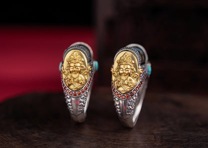 Buddha Trace Samantabhadra Bodhisattva Ring Buddha Trace