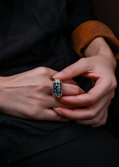 Buddha Trace Samantabhadra Bodhisattva Ring Buddha Trace