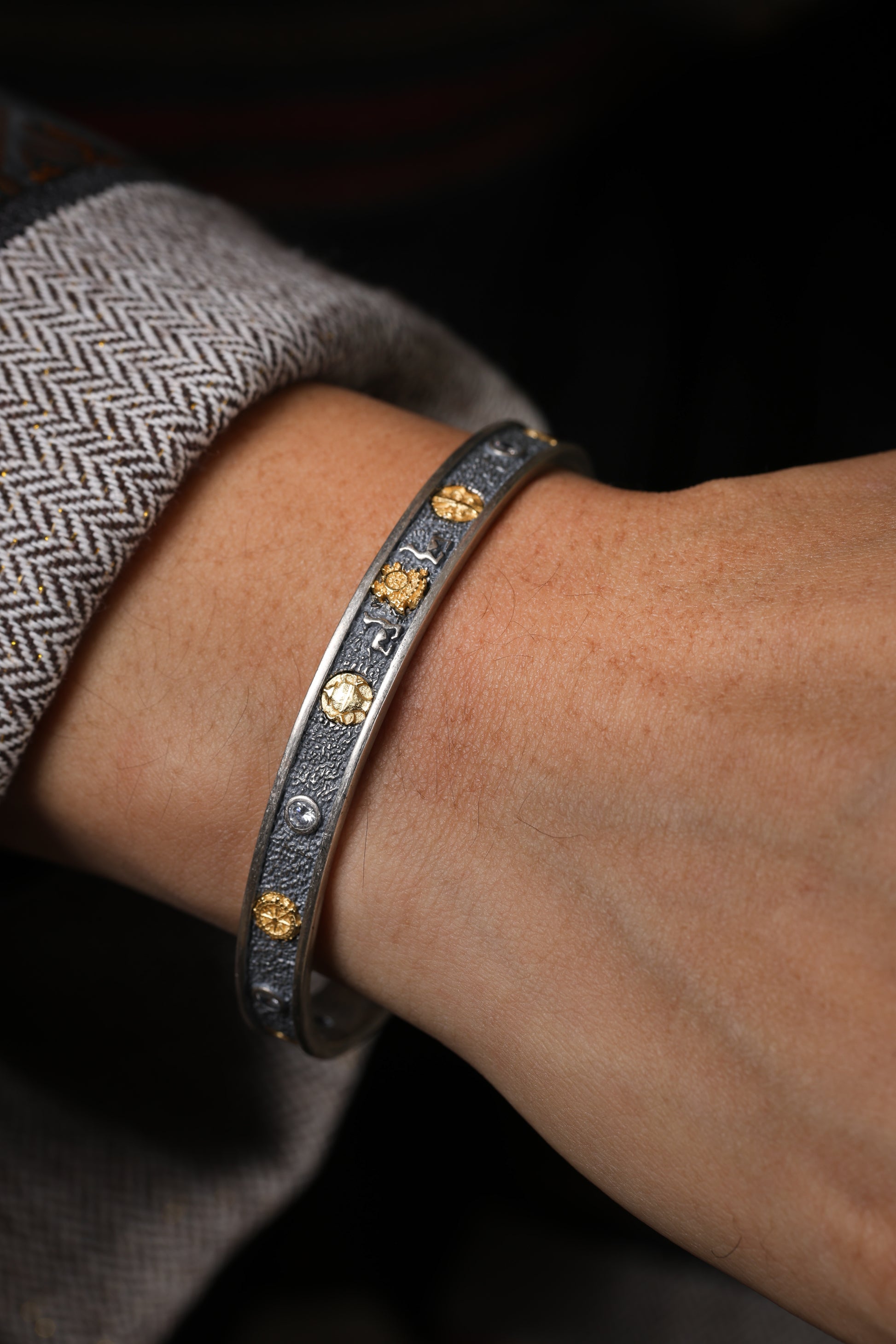 Buddha Trace Tibetan Ashtamangala Bracelet Buddha Trace