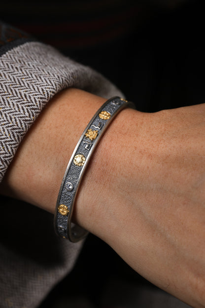 Buddha Trace Tibetan Ashtamangala Bracelet Buddha Trace