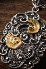 Buddha Trace Dragon Fish Spirit Pendant Buddha Trace