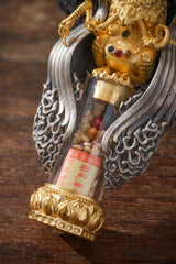 Buddha Trace Tibetan Garuda Buddha Grain Pendant Buddha Trace