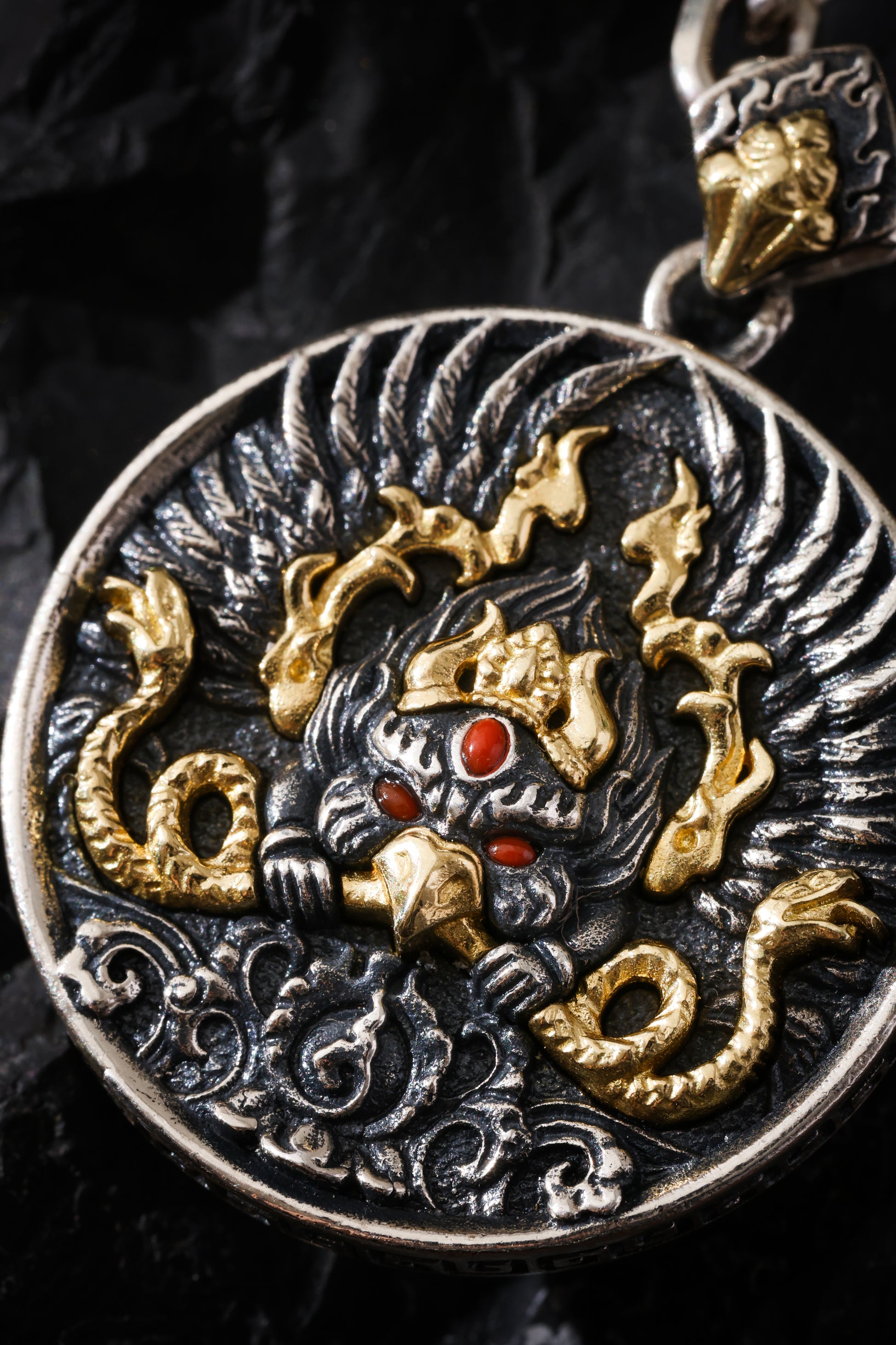 Buddha Trace Garuda Spirit Pendant Buddha Trace