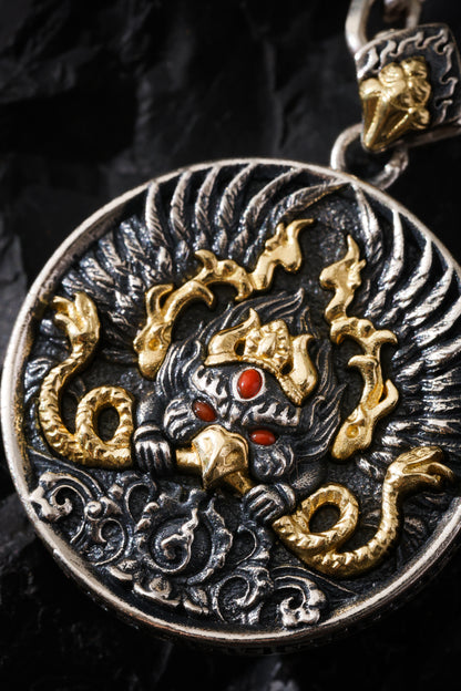 Buddha Trace Garuda Spirit Pendant Buddha Trace