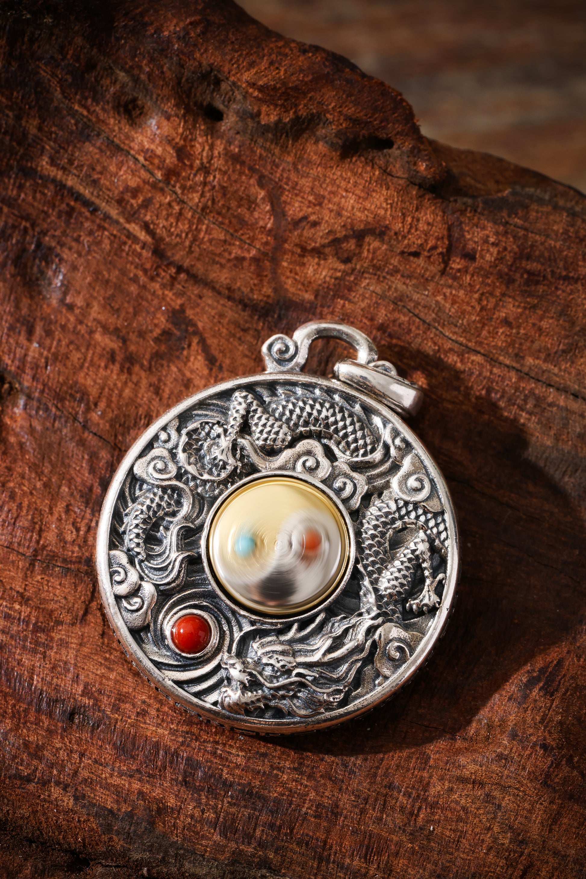 Buddha Trace Golden Light Mantra Pendant Buddha Trace