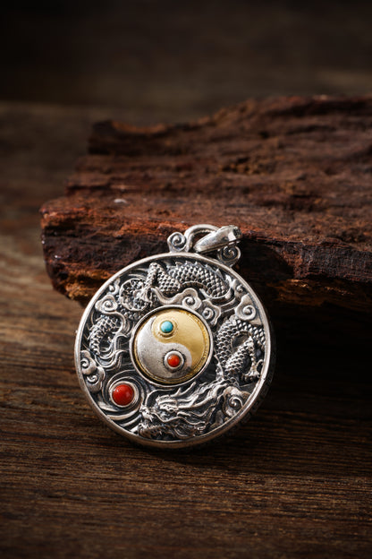 Buddha Trace Golden Light Mantra Pendant Buddha Trace