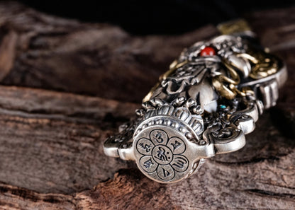 Buddha Trace Zakiram Wulan Flower Pendant Buddha Trace