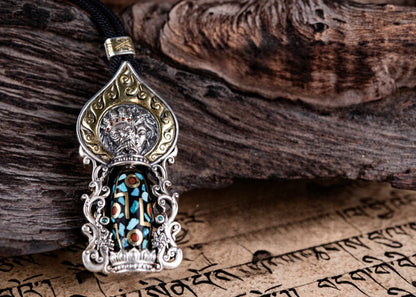 Buddha Trace Zakiram Wulan Flower Pendant Buddha Trace