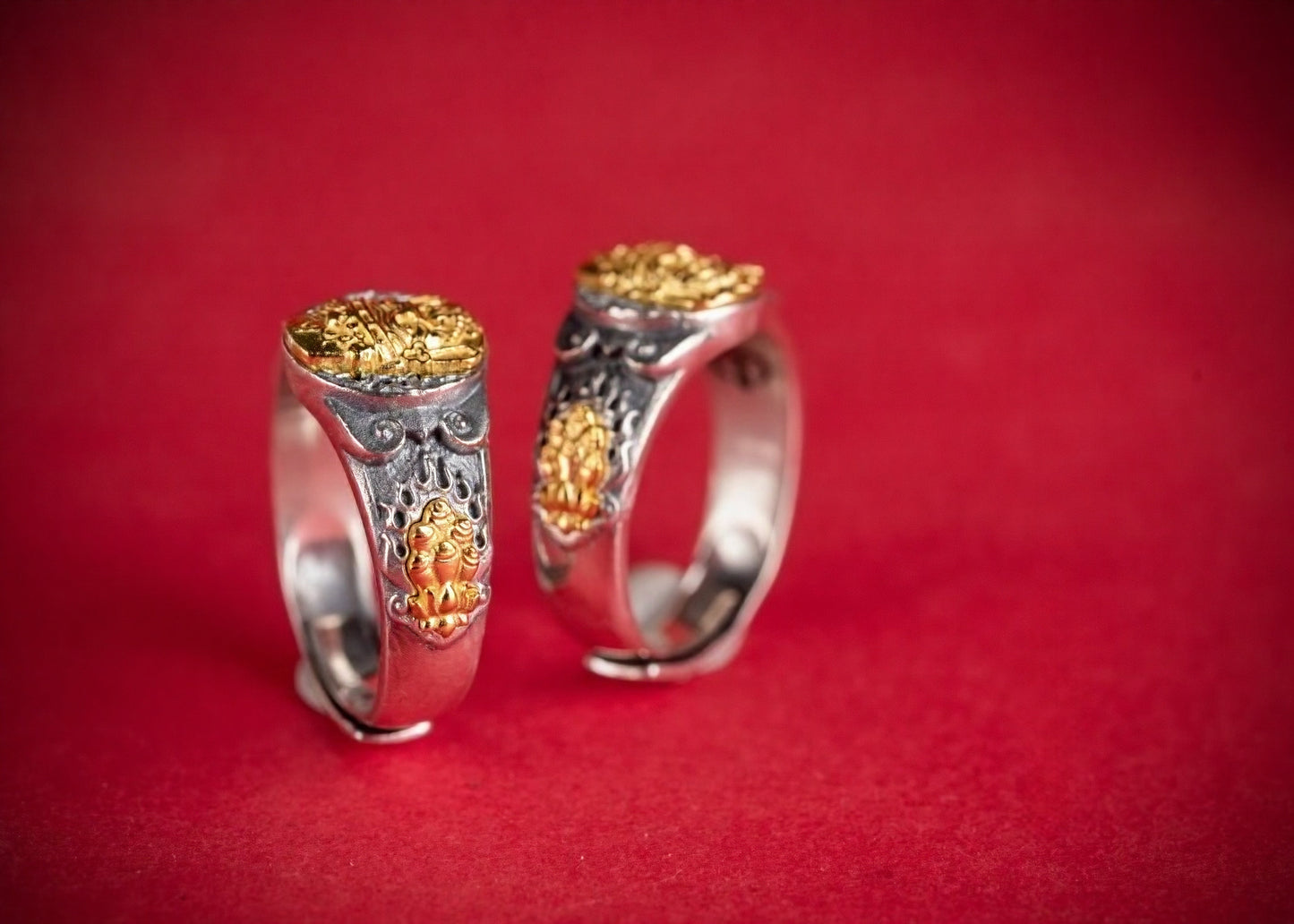 Buddha Trace Palden Lhamo Ring Buddha Trace