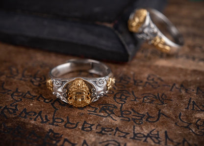 Buddha Trace Green Tara Ring Buddha Trace