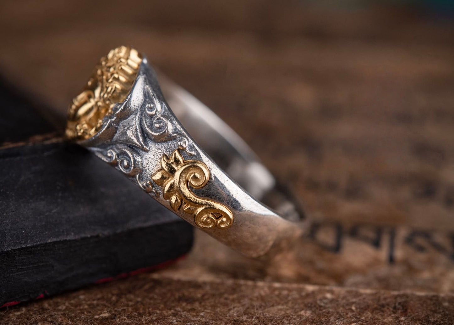 Buddha Trace Green Tara Ring Buddha Trace