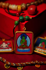 Buddha Trace Tibetan Medicine Buddha Thangka Buddha Trace