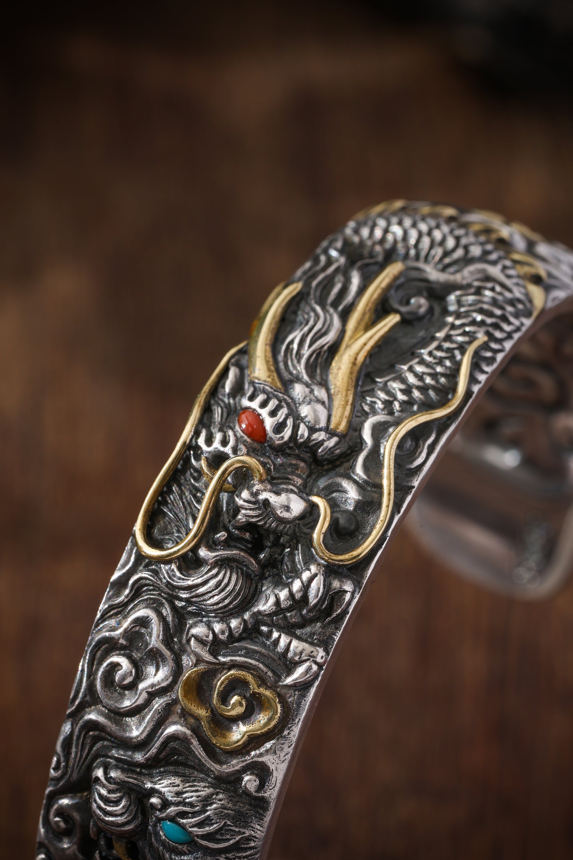 Buddha Trace Tibetan Mystic Yin Four Guardians Bracelet Buddha Trace