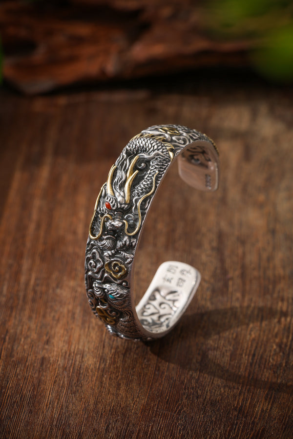 Buddha Trace Tibetan Mystic Yin Four Guardians Bracelet