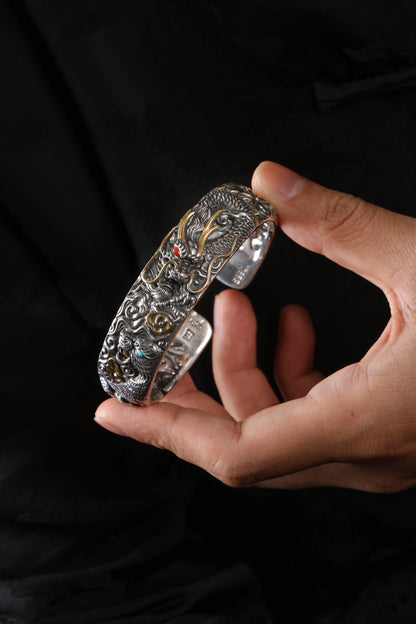 Buddha Trace Tibetan Mystic Yin Four Guardians Bracelet Buddha Trace