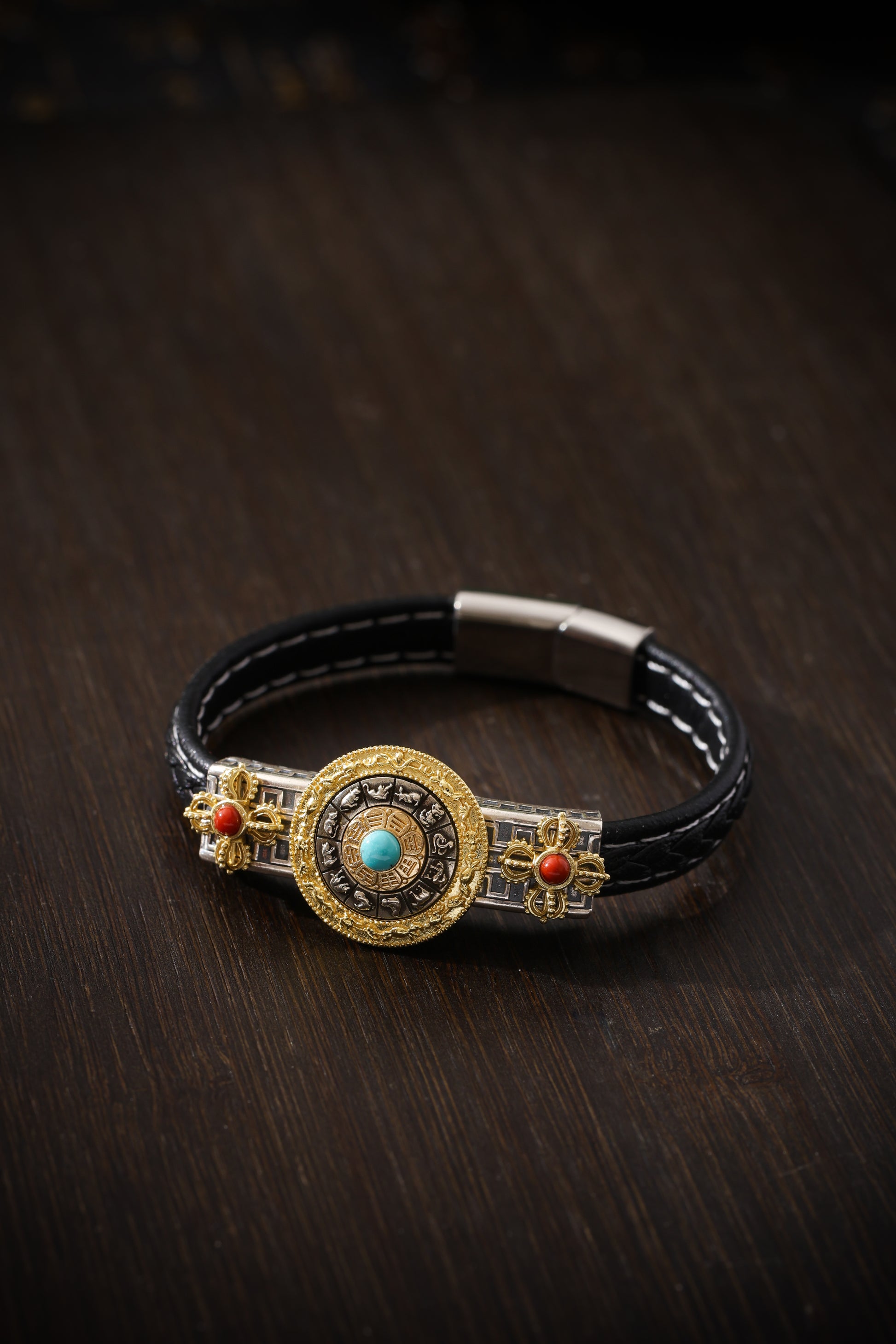 Buddha Trace Tibetan Nine Palace Bagua Bracelet Buddha Trace