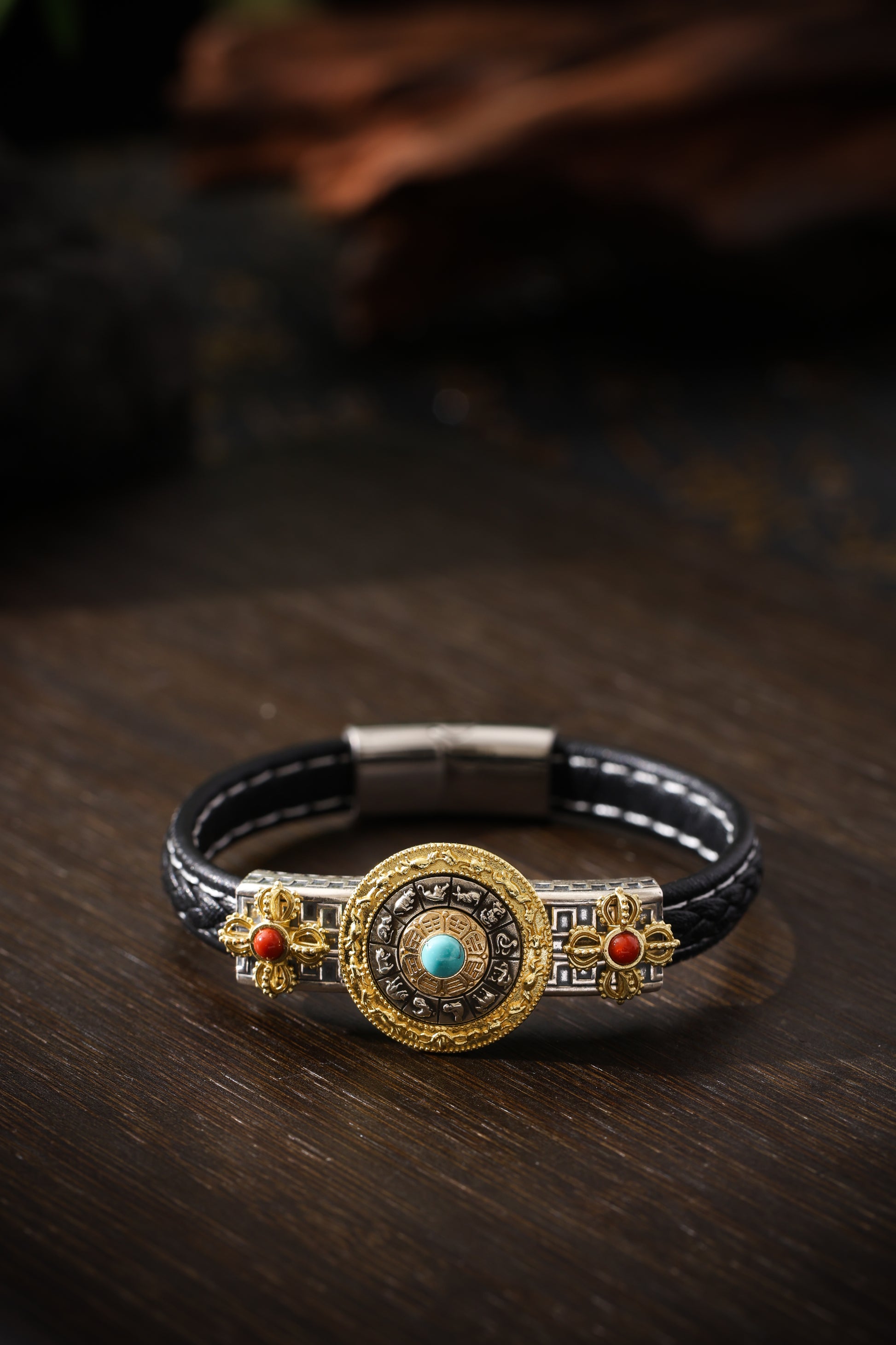 Buddha Trace Tibetan Nine Palace Bagua Bracelet Buddha Trace