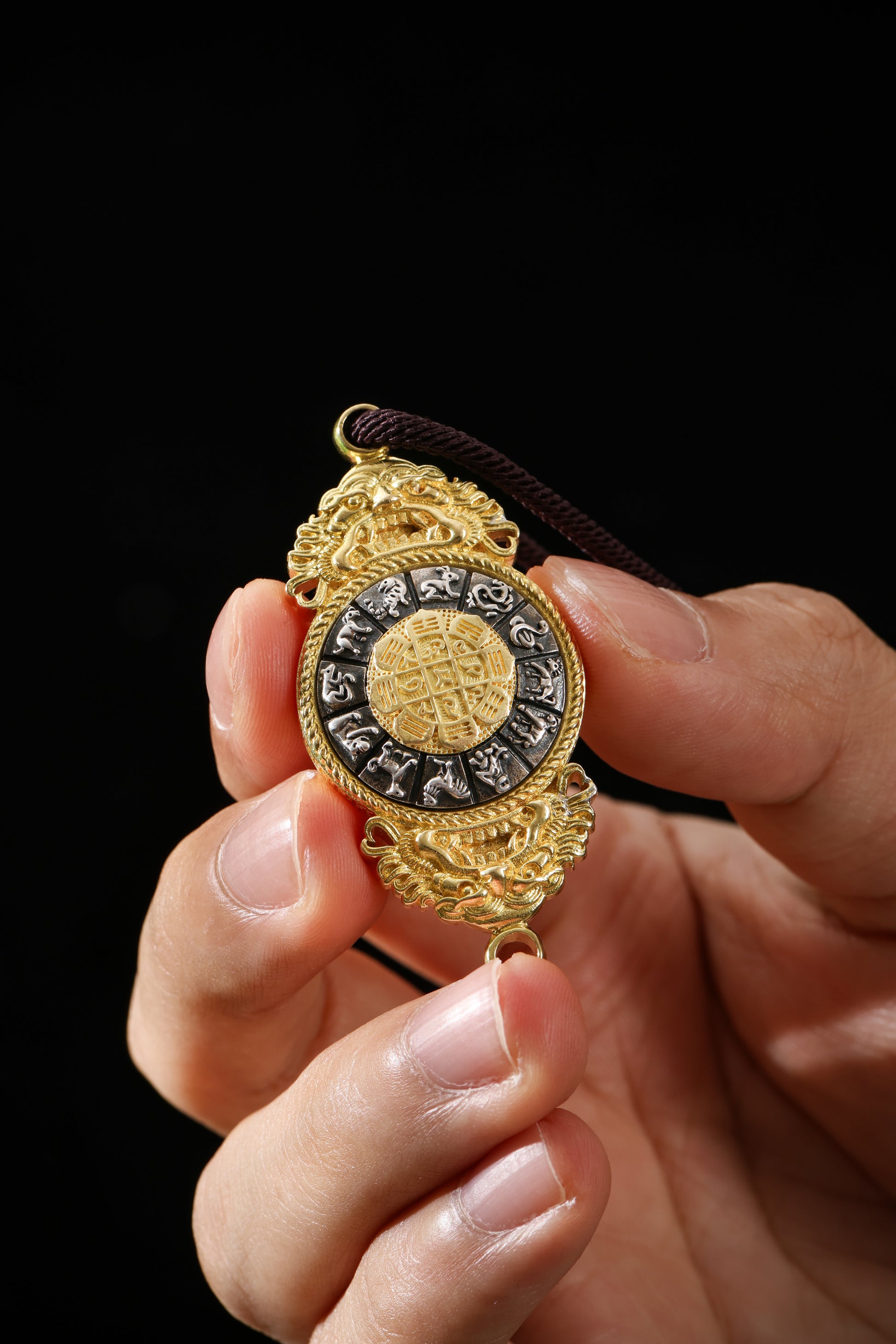 Buddha Trace Nine Palaces Hanging Ornament Buddha Trace