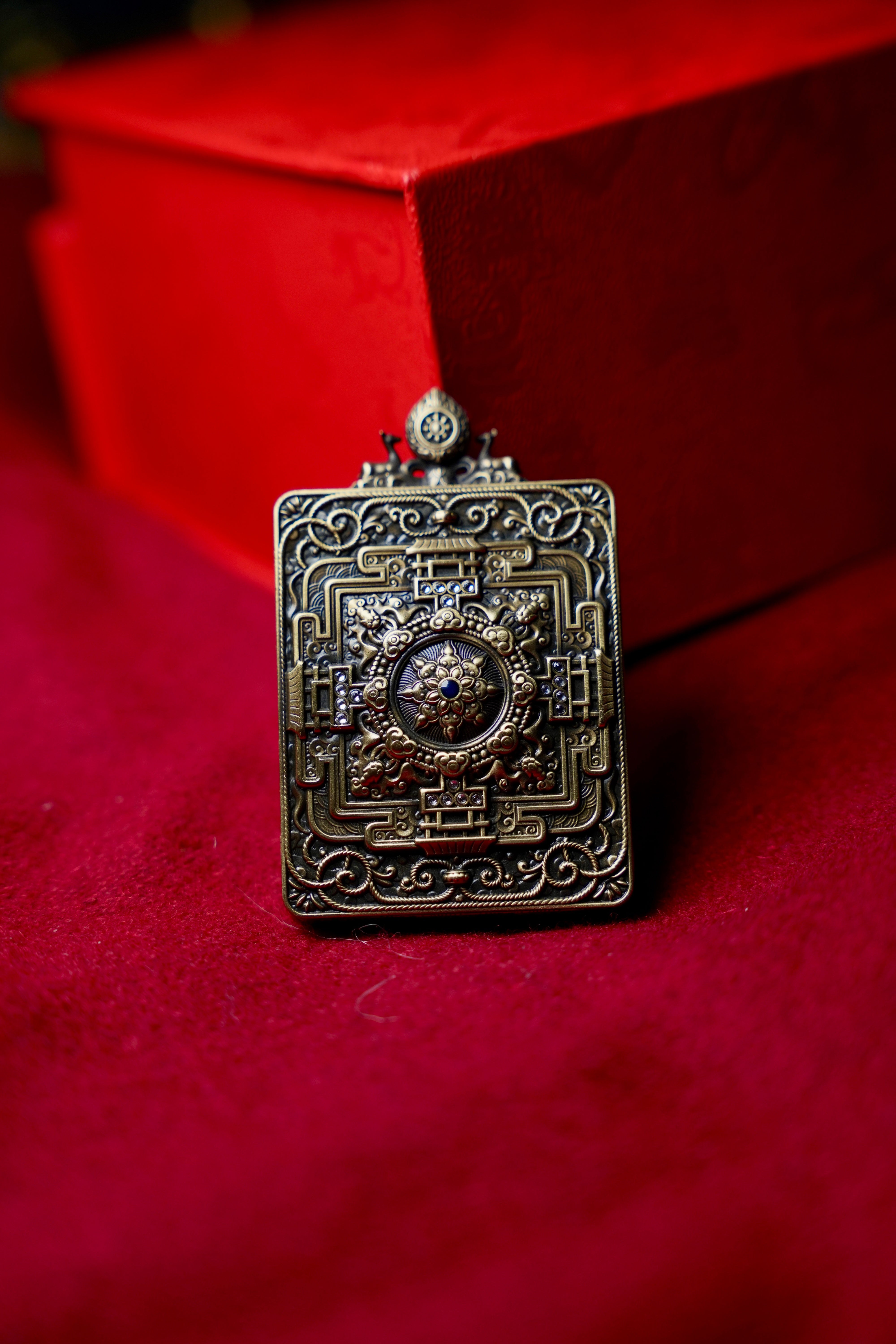 Buddha Trace Tibetan Palden Lhamo Thangka Buddha Trace