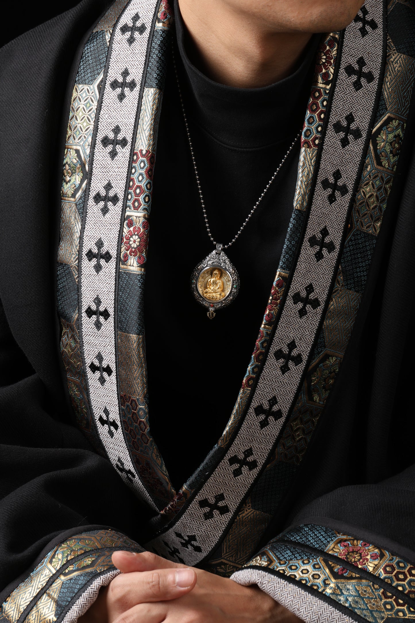 Buddha Trace Tibetan Vairocana Buddha Pendant Buddha Trace