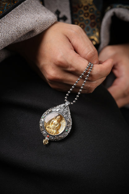 Buddha Trace Tibetan Vairocana Buddha Pendant Buddha Trace