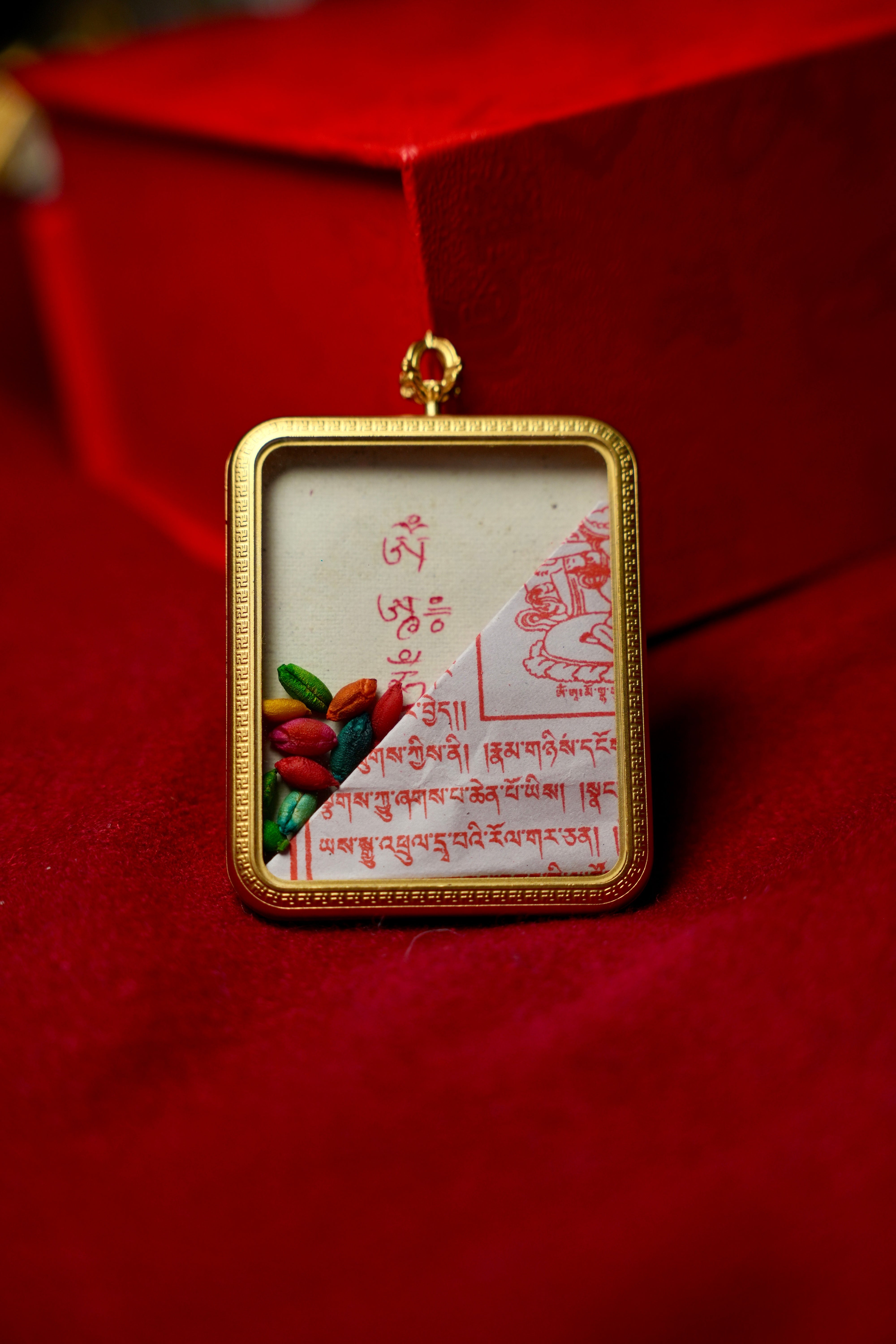 Buddha Trace Tibetan Vajrasattva Thangka Buddha Trace