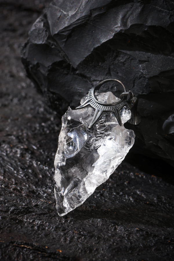 White Crystal Pendant