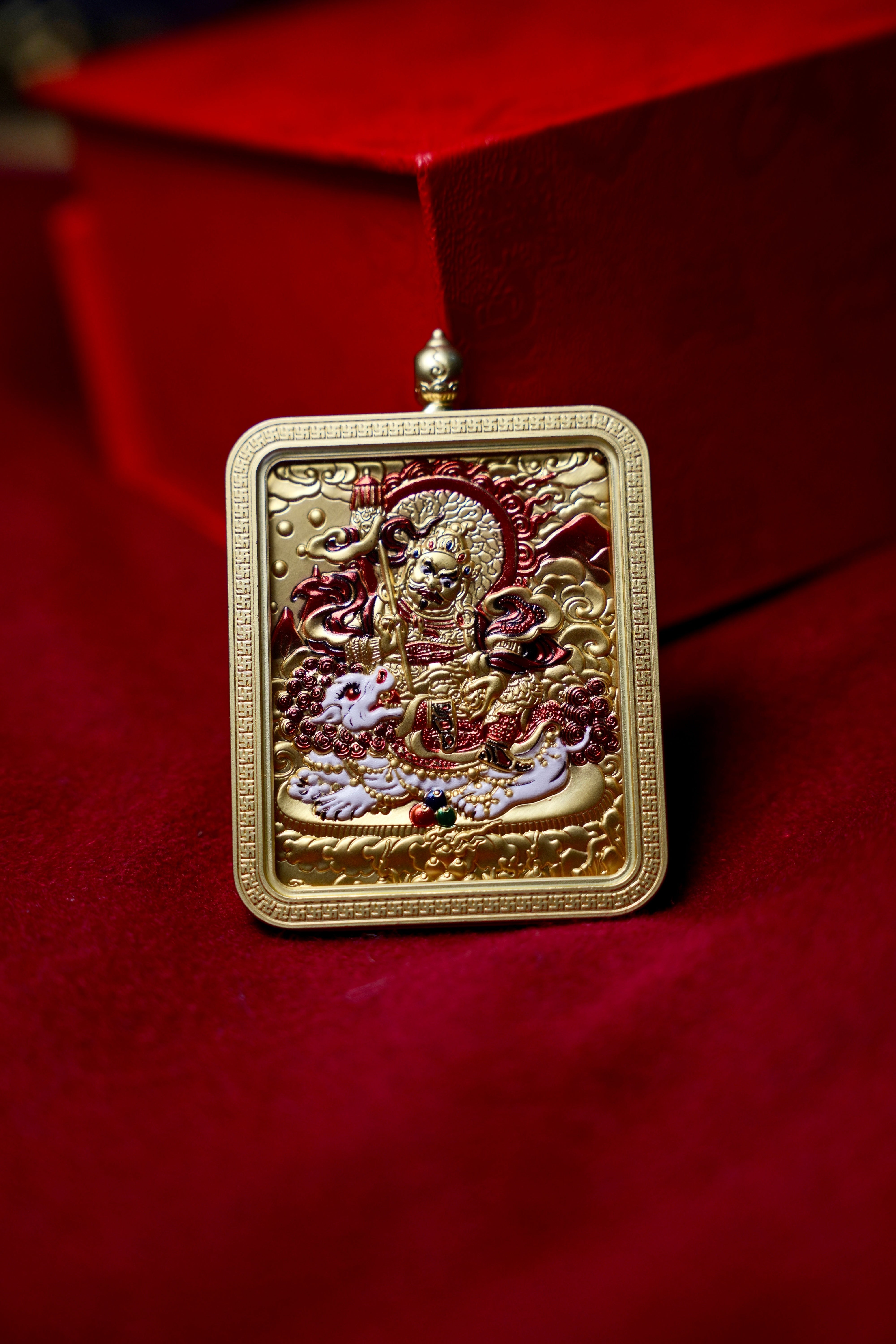 Buddha Trace Tibetan White Tara Calm Thangka Buddha Trace