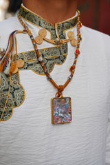 Buddha Trace Tibetan Yamantaka Thangka Buddha Trace