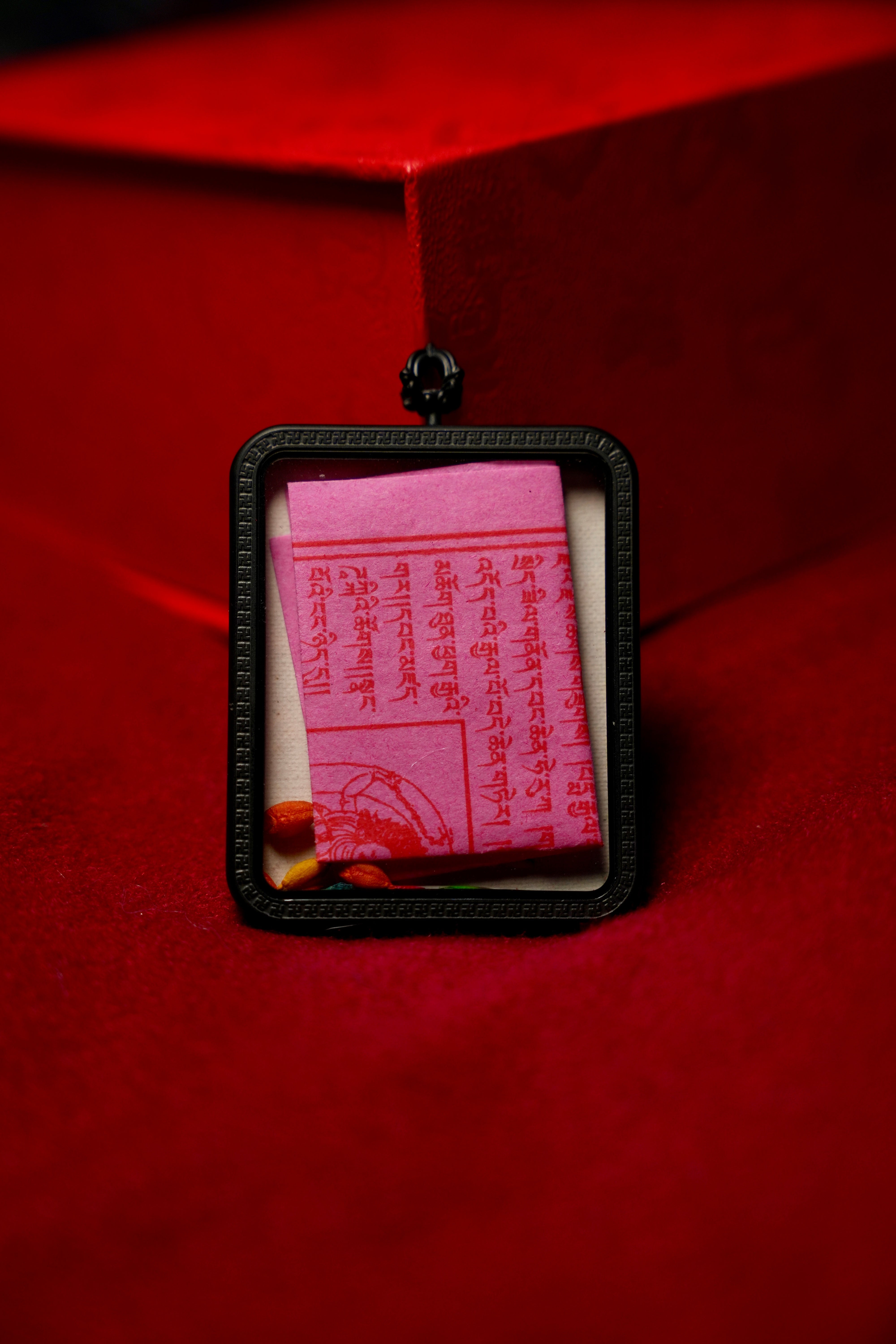 Buddha Trace Tibetan Yellow Jambhala Thangka Buddha Trace