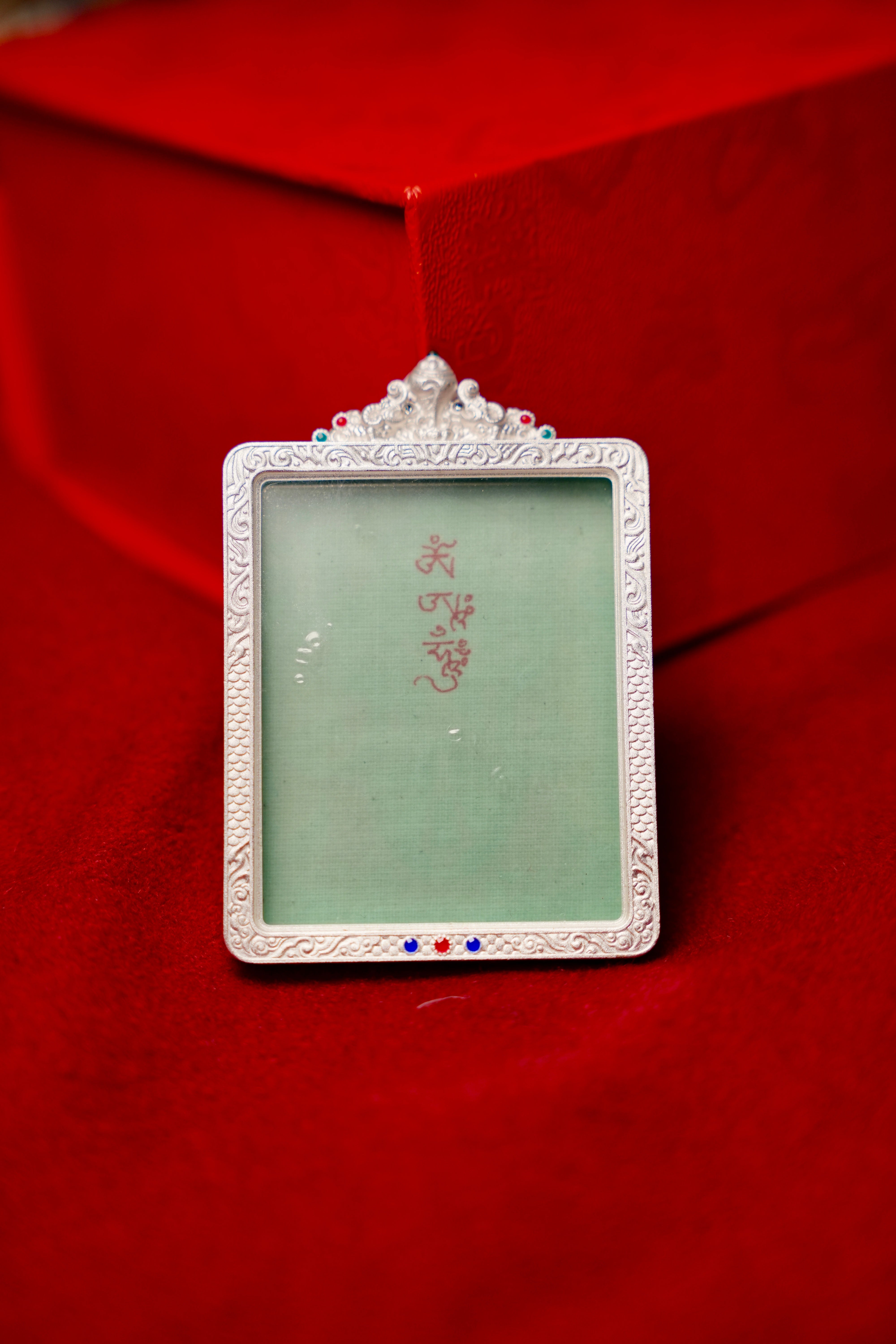 Buddha Trace Tibetan Zashi Lhamo Thangka Buddha Trace