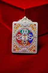 Buddha Trace Tibetan Amitayus Buddha Thangka Buddha Trace